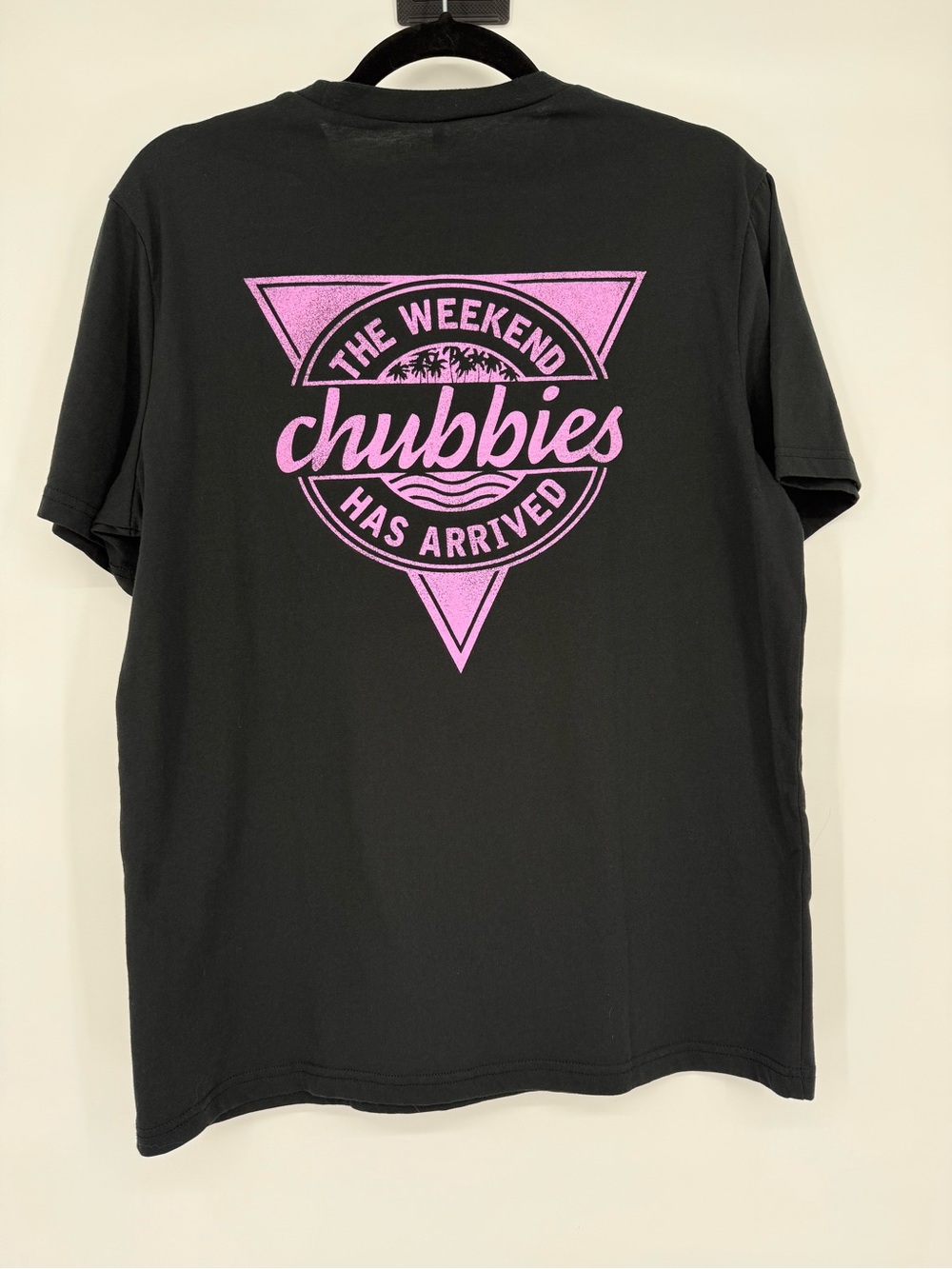 Chubbies Graphic T Shirt Weekend Has Arrived Casual Streetwear Crew Neck Medium - Picture 4 of 9